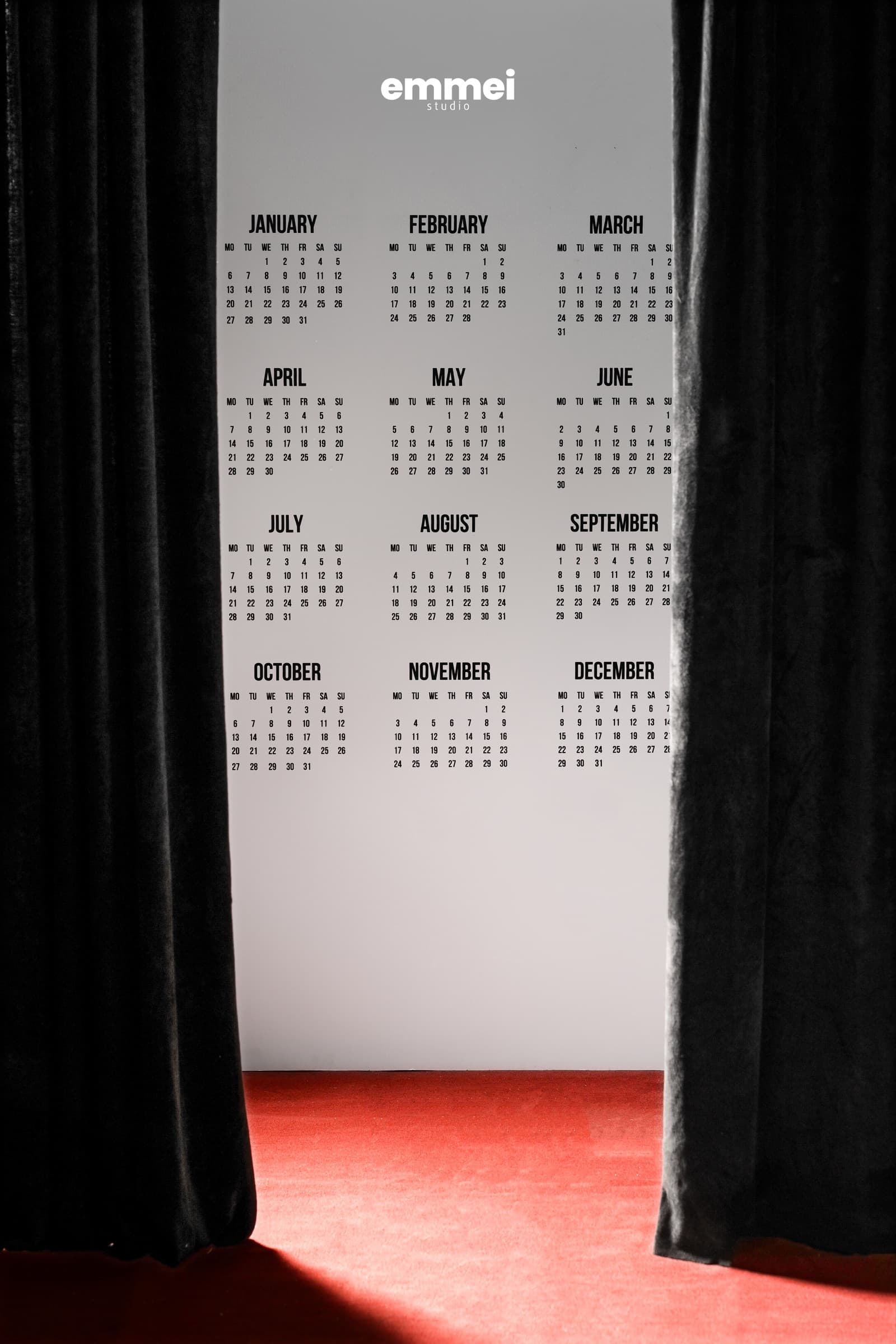 Zone Calendar Booth 5